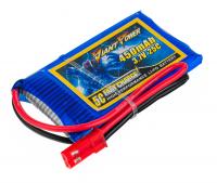 купить Аккумулятор для радиоуправляемой модели Giant Power (Dinogy) Li-Pol 450 мАч 3.7 В 53x30x4,5 мм JST 25C
