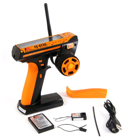 фото Аппаратура управления 3-канальная FlySky FS-GT3C 2.4GHz с приёмником GR3E