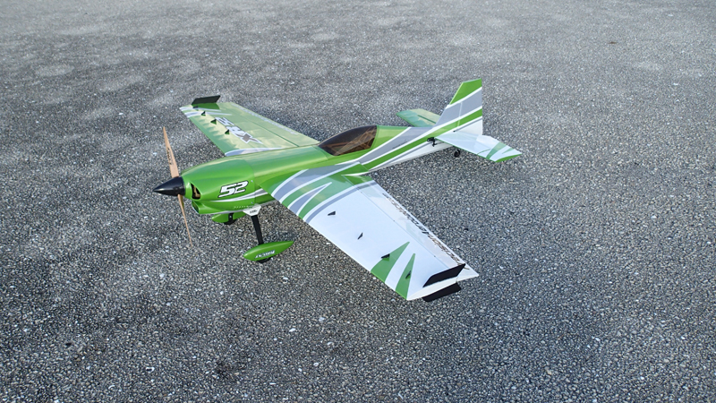 фото Самолёт радиоуправляемый Precision Aerobatics XR-52 1321мм KIT (зеленый)