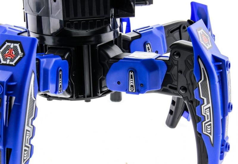 фото Робот-паук радиоуправляемый Keye Space Warrior с ракетами и лазером (синий)