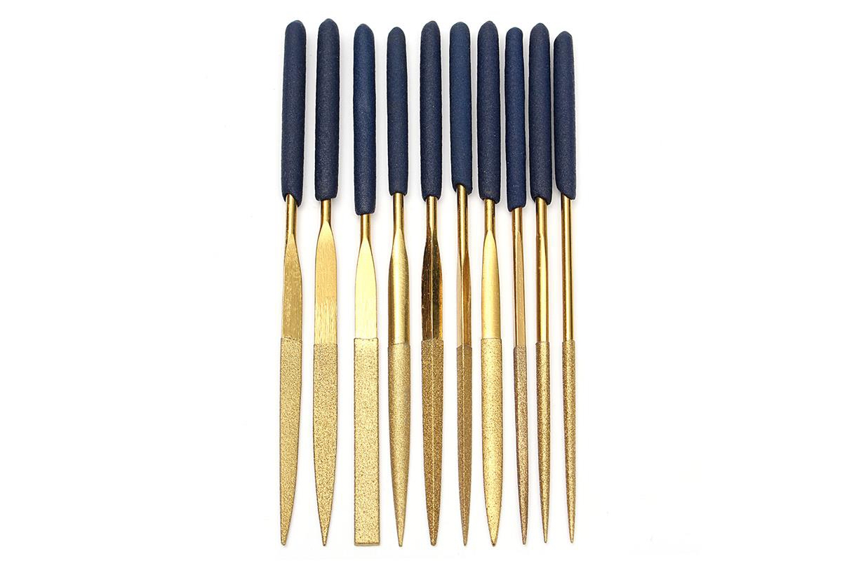 фото Надфили Tarot с алмазным напылением набор 10шт (TL9011)