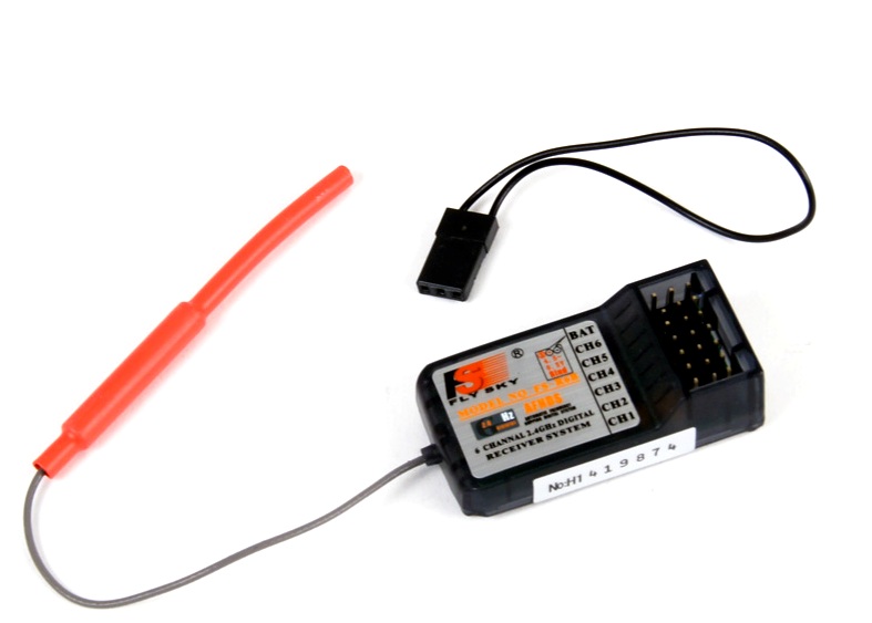 фото Пульт управления 4-канальный FlySky FS-T4B AFHDS с приёмником R6B