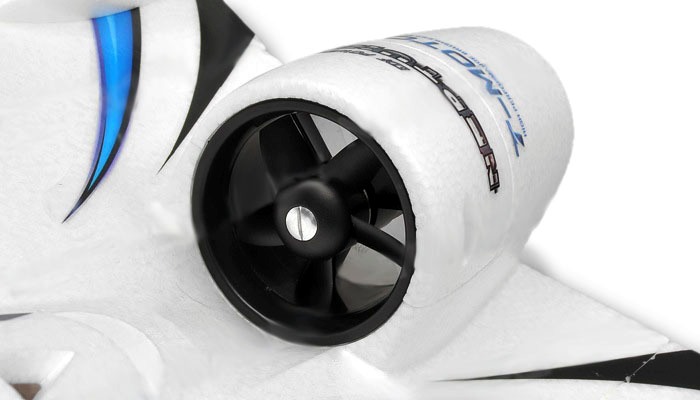 фото Летающее крыло TechOne Neptune EDF 1230мм EPO ARF (синий)