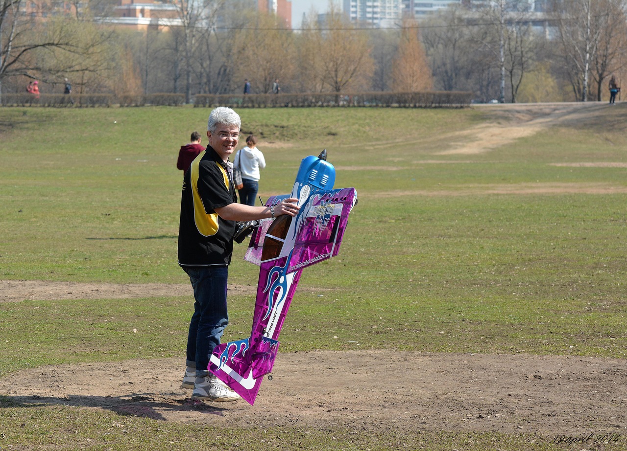 фото Самолёт радиоуправляемый Precision Aerobatics Addiction XL 1500мм KIT (фиолетовый)