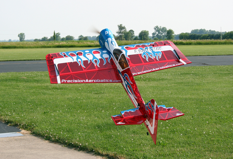 фото Самолёт радиоуправляемый Precision Aerobatics Addiction XL 1500мм KIT (красный)