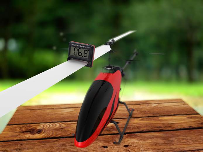 фото Цифровой микро угломер SkyRC Micro Digital Pitch Gauge для р/у вертолётов (SK-500012-01)