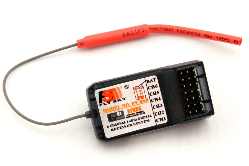 фото Пульт управления 6-канальный FlySky FS-CT6B AFHDS с приёмником R6B