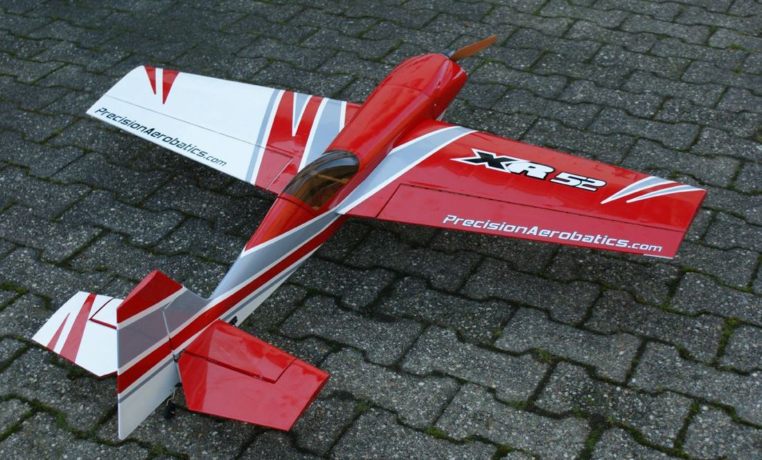 фото Самолёт радиоуправляемый Precision Aerobatics XR-52 1321мм KIT (красный)