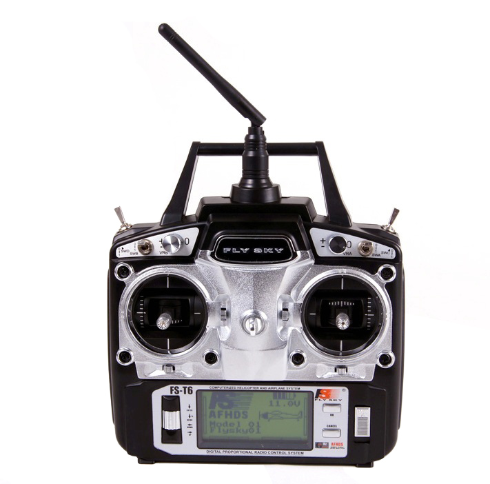 фото Аппаратура управления 6-канальная FlySky FS-T6 2.4GHz с приёмником R6B
