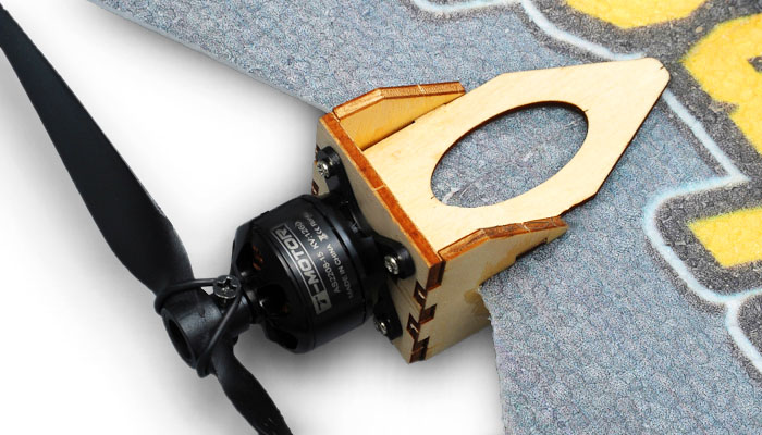 фото Летающее крыло TechOne Popwing 900мм EPP ARF (зеленый)