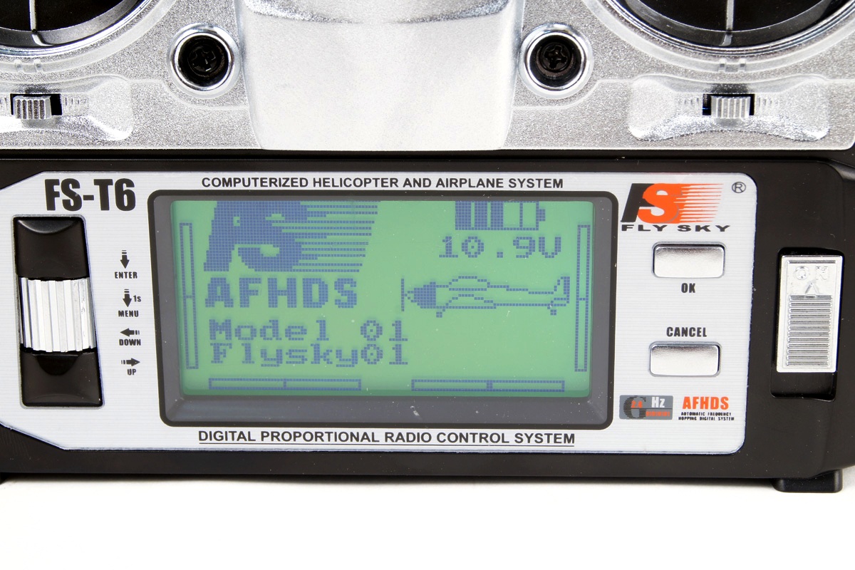 фото Аппаратура управления 6-канальная FlySky FS-T6 2.4GHz с приёмником R6B