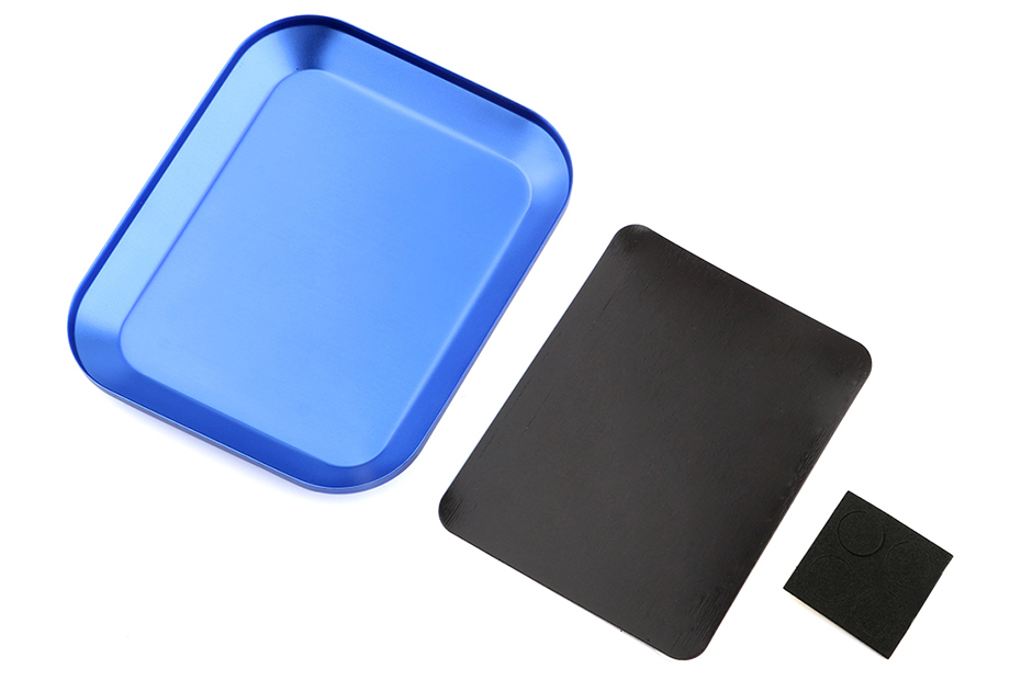 фото Лоток для метизов RCTurn 105х85мм магнитный (синий)