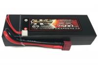 купить Аккумулятор для радиоуправляемой машинки Giant Power (Dinogy) Li-Pol 7500 мАч 7.4 В Hardcase 139x46x25 мм T-Plug 100C