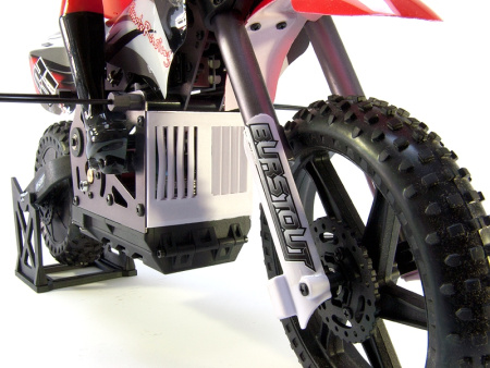 фото Радиоуправляемая модель Мотоцикл 1:4 Himoto Burstout MX400 Brushed (зеленый)