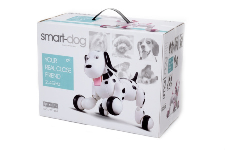 фото Робот-собака радиоуправляемый Happy Cow Smart Dog (розовый)