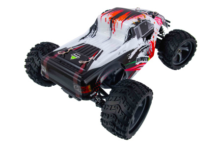 фото Радиоуправляемая модель Монстр 1:18 Himoto Mastadon E18MT Brushed (белый)