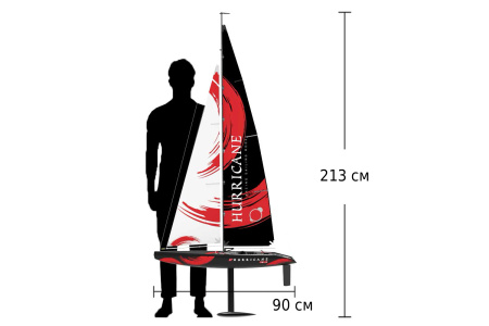 фото Яхта радиоуправляемая VolantexRC Hurricane 791-2 990мм RTR
