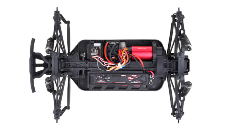 фото Радиоуправляемая модель Трагги 1:10 Himoto Katana E10XTL Brushless (черный)