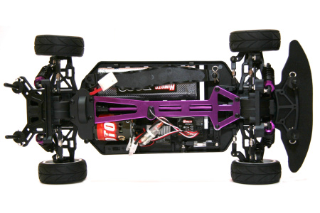 фото Радиоуправляемая модель Шоссейная 1:10 Himoto NASCADA HI5101 Brushed (синий)