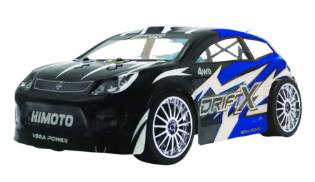 фото Радиоуправляемая модель Дрифт 1:18 Himoto DriftX E18DT (синий)